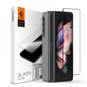 Szkło hartowane Spigen GLAS.tR Slim + Folia Hinge Film Samsung Galaxy Z Fold 3 Black