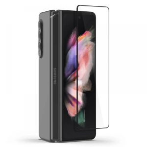 Szkło hartowane Spigen GLAS.tR Slim + Folia Hinge Film Samsung Galaxy Z Fold 3 Black