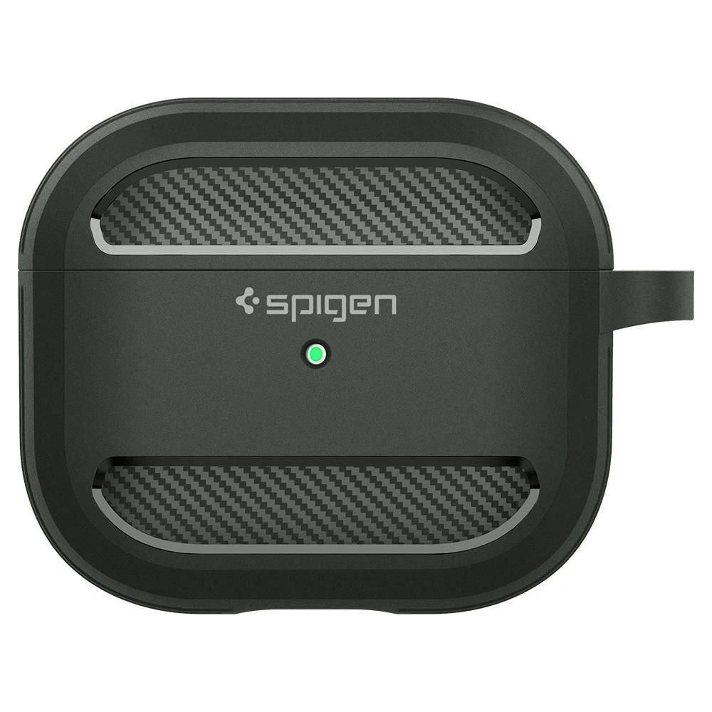 Hurtownia GSM - Etui Spigen Rugged Armor Apple AirPods 3 Vojenská zelená - SPN1947GRN - {ean13} - Hurt