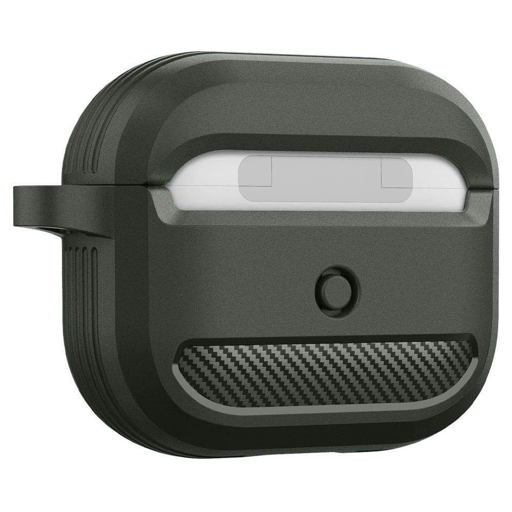 Hurtownia GSM - Etui Spigen Rugged Armor Apple AirPods 3 Vojenská zelená - SPN1947GRN - {ean13} - Hurt