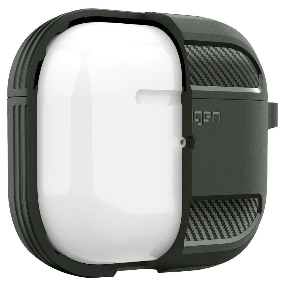Hurtownia GSM - Etui Spigen Rugged Armor Apple AirPods 3 Vojenská zelená - SPN1947GRN - {ean13} - Hurt