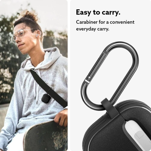 Etui Caseology Vault Apple AirPods 3 Matte Black