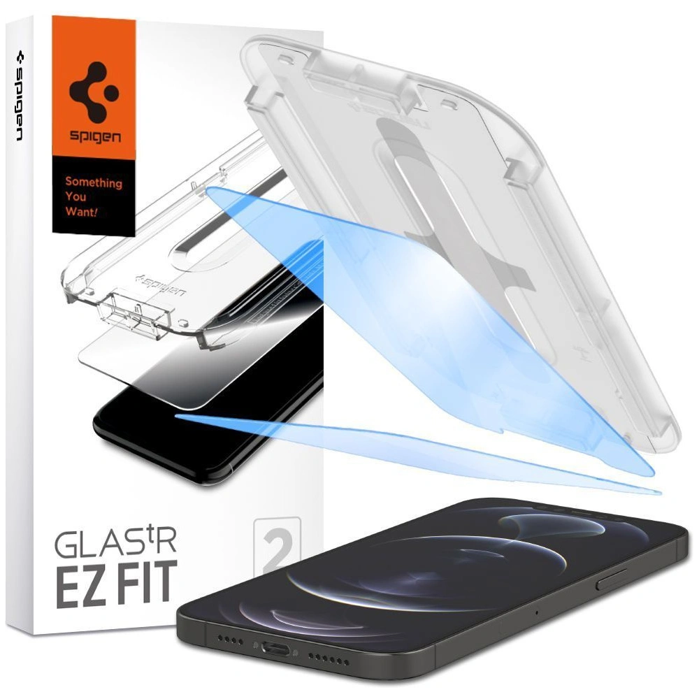 Hurtownia GSM - Szkło hartowane Spigen GLAS.tR ez Fit Apple iPhone 13 Pro Max Antiblue [2 PACK] - SPN1952 - {ean13} - Hurt