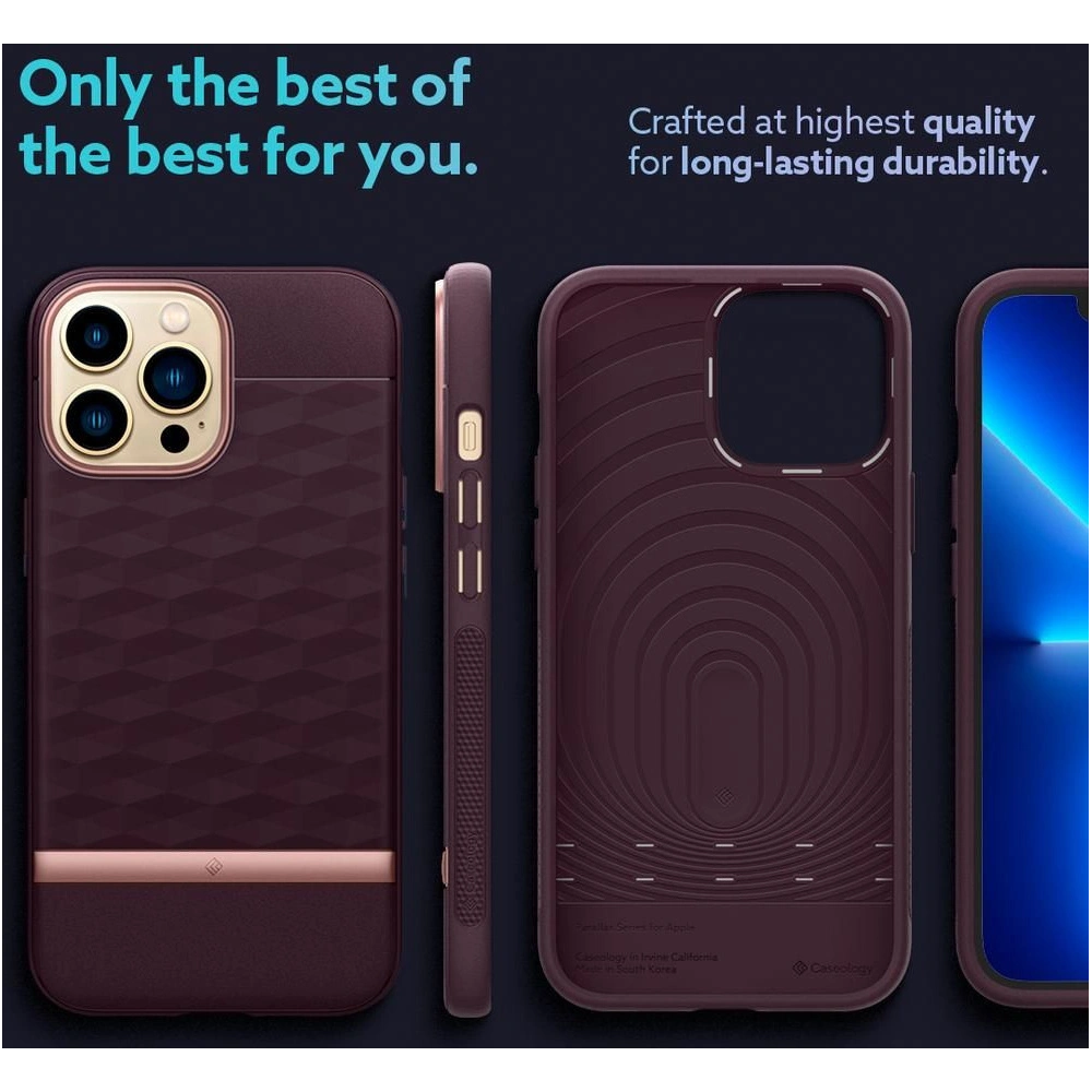 Hurtownia GSM - Etui Caseology Parallax Apple iPhone 13 Pro Burgundské - CSL029BRG - {ean13} - Hurt