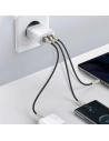 Hurtownia GSM - Ładowarka sieciowa Baseus Compact Quick Charger, 2xUSB, USB-C, PD, 3A, 30W (biała) - BSU2896WHT - {ean13} - Hurt