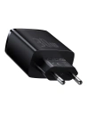 Hurtownia GSM - Ładowarka sieciowa Baseus Compact Quick Charger, 2xUSB, USB-C, PD, 3A, 30W (czarna) - BSU2897BLK - {ean13} - Hurt