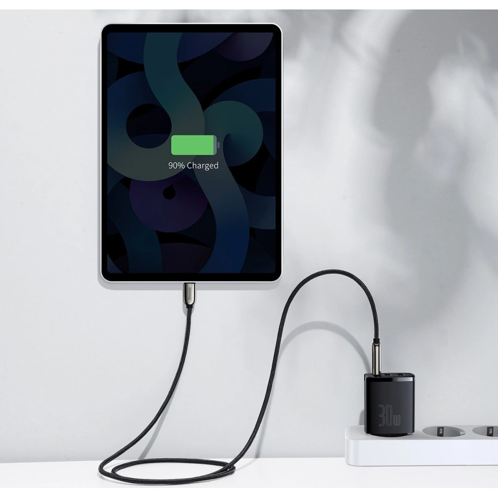 Hurtownia GSM - Ładowarka sieciowa Baseus Compact Quick Charger, 2xUSB, USB-C, PD, 3A, 30W (czarna) - BSU2897BLK - {ean13} - Hurt