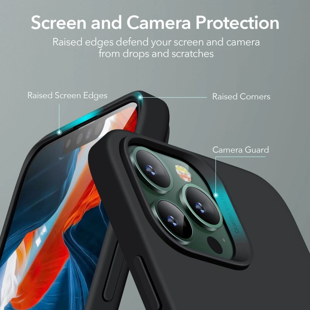 Hurtownia GSM - Etui ESR Cloud Soft Apple iPhone 13 Pro Černá - ESR414BLK - {ean13} - Hurt