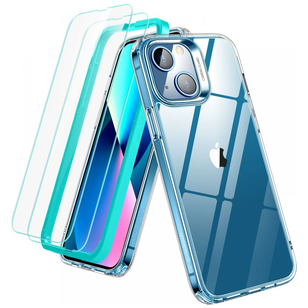 Hurtownia GSM - Etui ESR Classic Hybrid Apple iPhone 13 Clear + Sklo - ESR415CL - {ean13} - Hurt