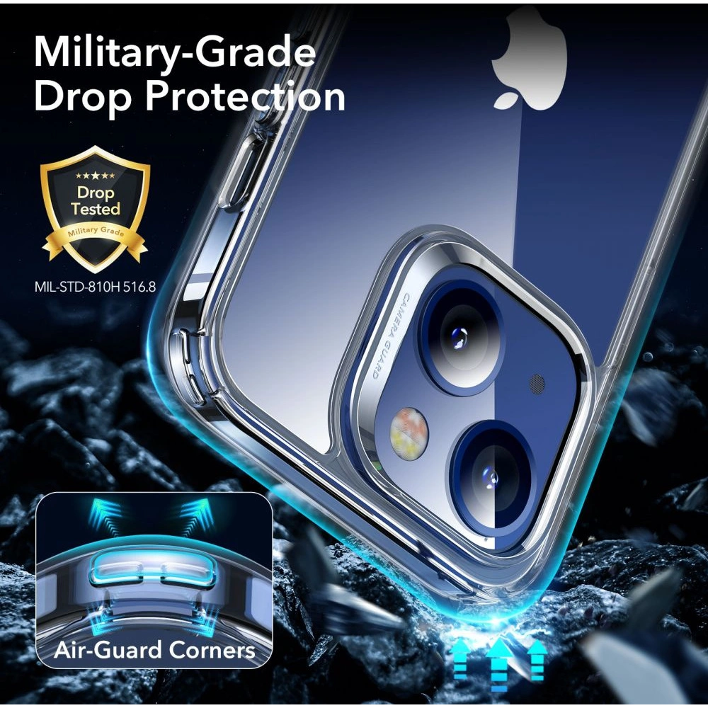 Wholesale ESR Classic Hybrid & Screen Shield Apple iPhone 13 Clear - ESR415CL - {ean13} - Hurt