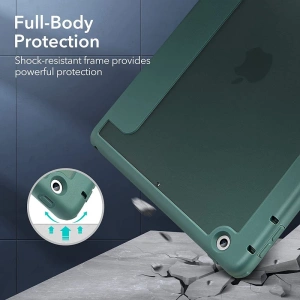 Wholesale ESR Rebound Hybrid Apple iPad 10.2 2019/2020/2021 7, 8, 9 Gen Frosted Green - ESR425GRN - {ean13} - Hurt