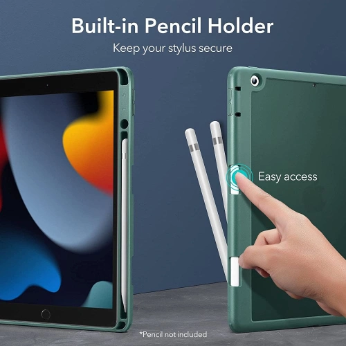 Etui ESR Rebound Hybrid Apple iPad 10.2 2019/2020/2021 (7., 8. i 9 generacji) Frosted Green