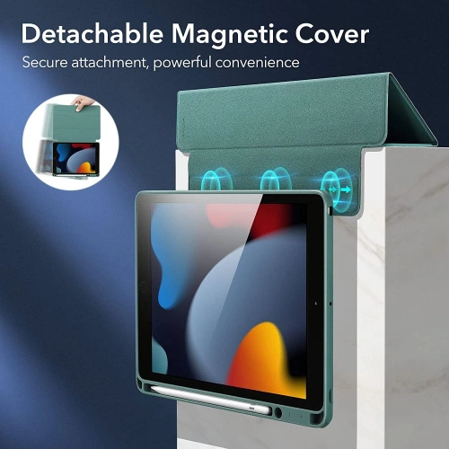 Etui ESR Rebound Hybrid Apple iPad 10.2 2019/2020/2021 (7., 8. i 9 generacji) Frosted Green