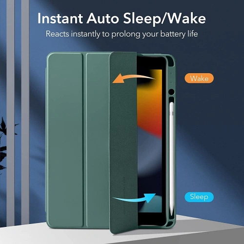Etui ESR Rebound Hybrid Apple iPad 10.2 2019/2020/2021 (7., 8. i 9 generacji) Frosted Green