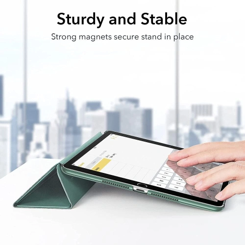 Etui ESR Ascend Trifold Apple iPad 10.2 2019/2020/2021 (7., 8. i 9 generacji) Dark Green