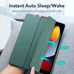 Wholesale ESR Ascend Trifold Apple iPad 10.2 2019/2020/2021 7, 8, 9 Gen Dark Green - ESR426GRN - {ean13} - Hurt