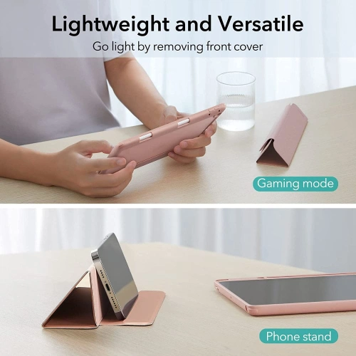 Etui ESR Rebound Hybrid Apple iPad 10.2 2019/2020/2021 (7., 8. i 9 generacji) Frosted Pink