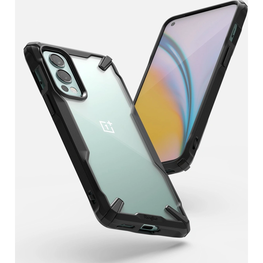 Hurtownia GSM - Case Ringke Fusion-X OnePlus Nord 2 Schwarz - RGK1498BLK - {ean13} - Hurt