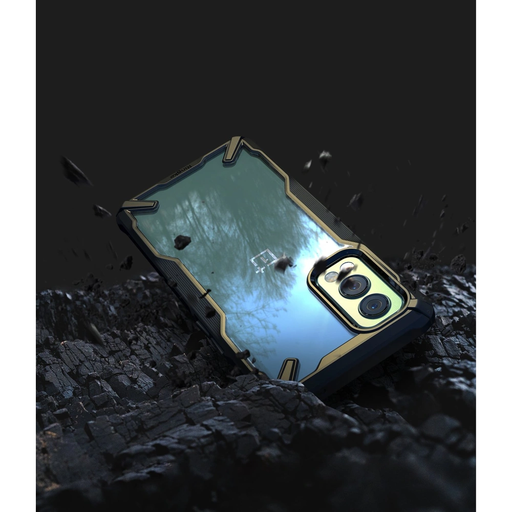 Hurtownia GSM - Case Ringke Fusion-X OnePlus Nord 2 Schwarz - RGK1498BLK - {ean13} - Hurt