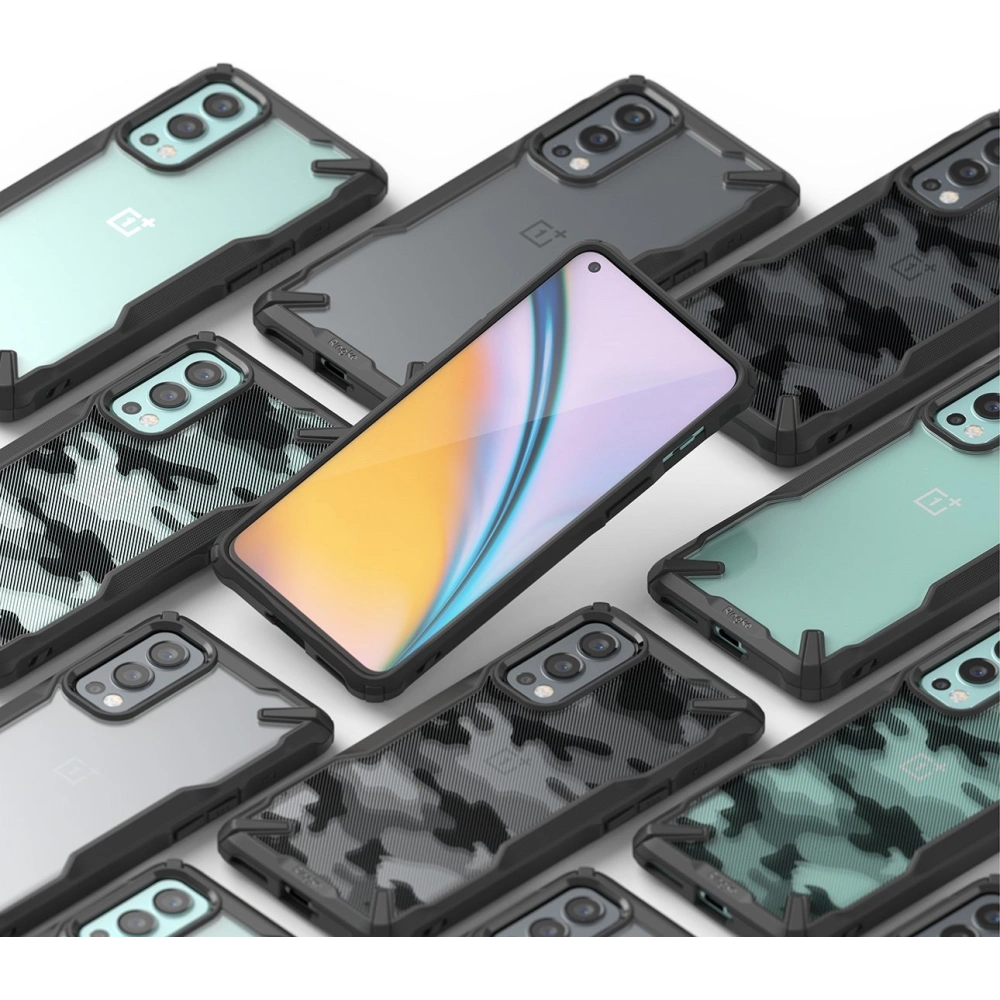 Hurtownia GSM - Etui Ringke Fusion-X OnePlus Nord 2 Černé - RGK1498BLK - {ean13} - Hurt