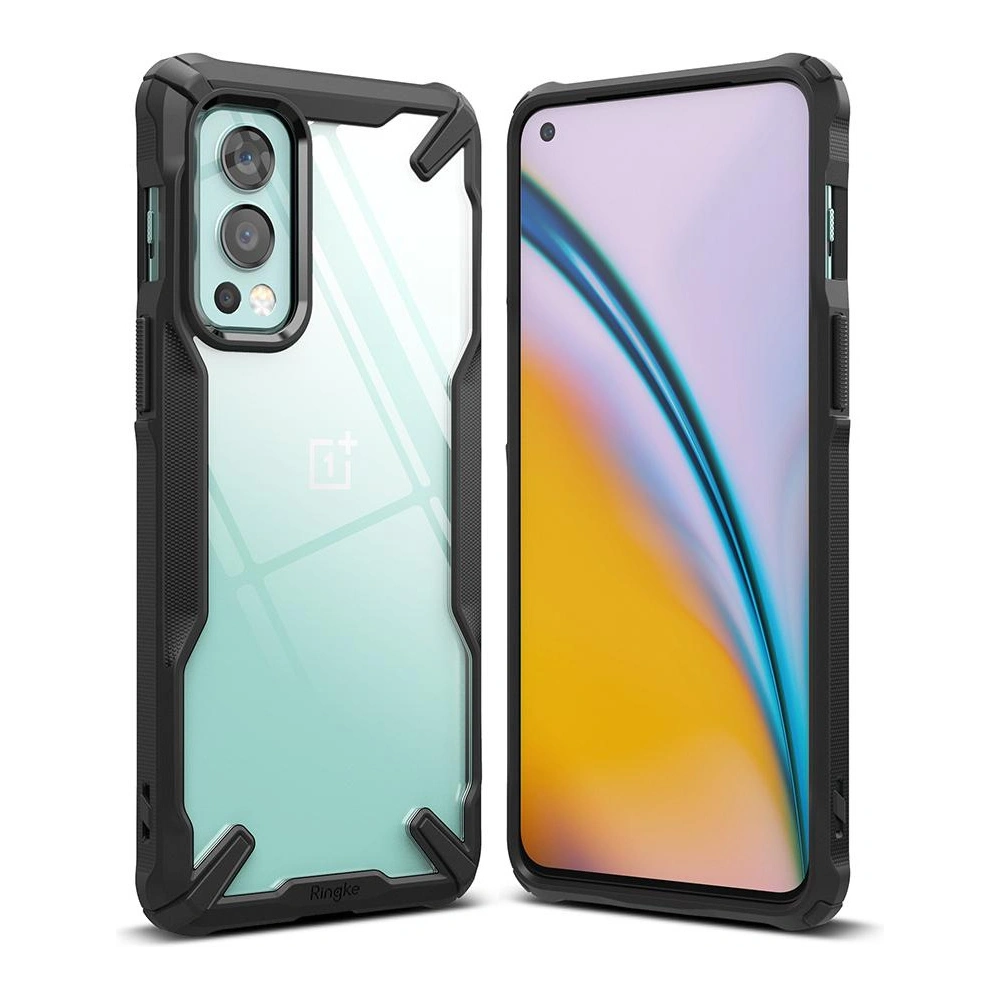 Hurtownia GSM - Case Ringke Fusion-X OnePlus Nord 2 Schwarz - RGK1498BLK - {ean13} - Hurt