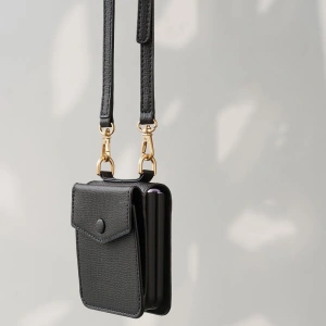 Wholesale Ringke Folio Signature Card Pocket Samsung Galaxy Z Flip 3 Black - RGK1499BLK - {ean13} - Hurt