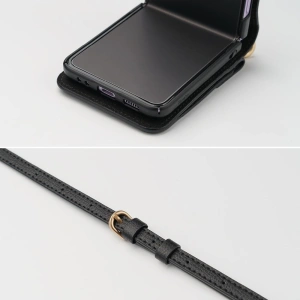 Hurtownia GSM - Case Ringke Folio Signature Card Pocket Samsung Galaxy Z Flip 3 Schwarz - RGK1499BLK - {ean13} - Hurt