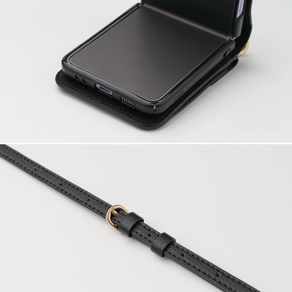 Hurtownia GSM - Etui Ringke Folio Signature Card Pocket Samsung Galaxy Z Flip 3 černé - RGK1499BLK - {ean13} - Hurt