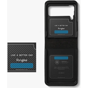 Hurtownia GSM - Case Ringke Folio Signature Card Pocket Samsung Galaxy Z Flip 3 Schwarz - RGK1499BLK - {ean13} - Hurt