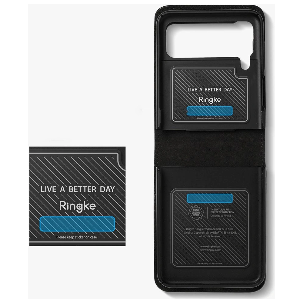 Hurtownia GSM - Etui Ringke Folio Signature Card Pocket Samsung Galaxy Z Flip 3 černé - RGK1499BLK - {ean13} - Hurt