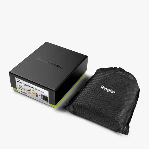 Etui Ringke Folio Signature Card Pocket Samsung Galaxy Z Flip 3 Black