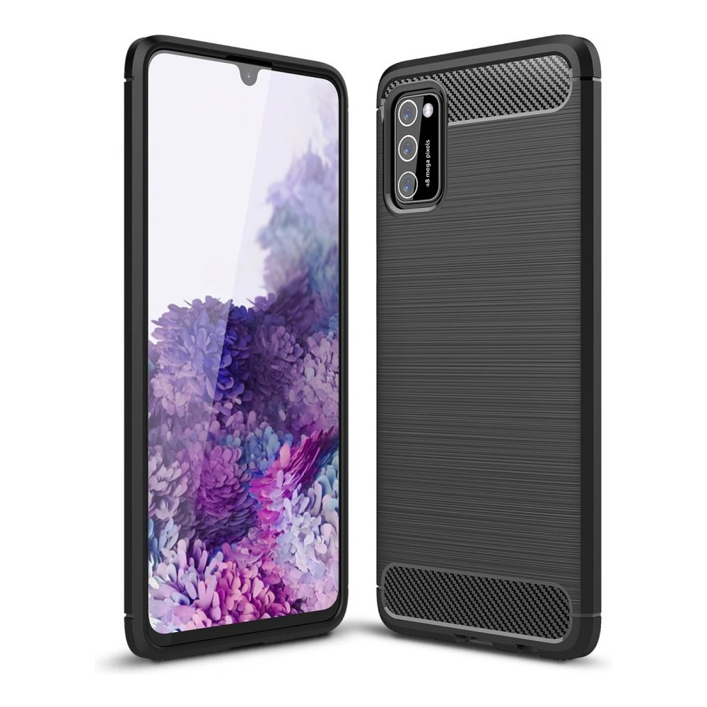 Hurtownia GSM - Etui Tech-Protect TPUCarbon Samsung Galaxy A03s černé - THP710BLK - {ean13} - Hurt
