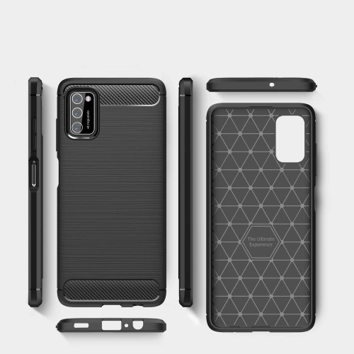 Etui Tech-Protect TPUCarbon Samsung Galaxy A03s Black