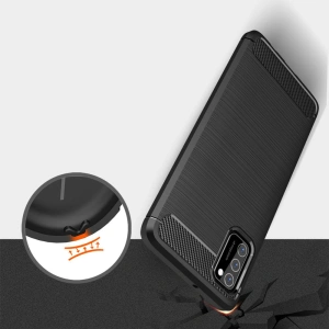Hurtownia GSM - Etui Tech-Protect TPUCarbon Samsung Galaxy A03s Black - THP710BLK - {ean13} - Hurt
