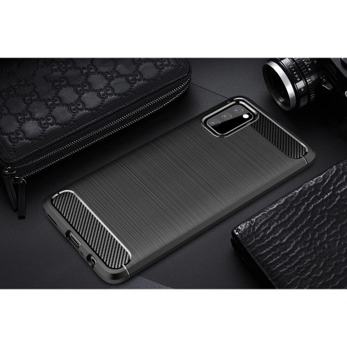 Etui Tech-Protect TPUCarbon Samsung Galaxy A03s Black