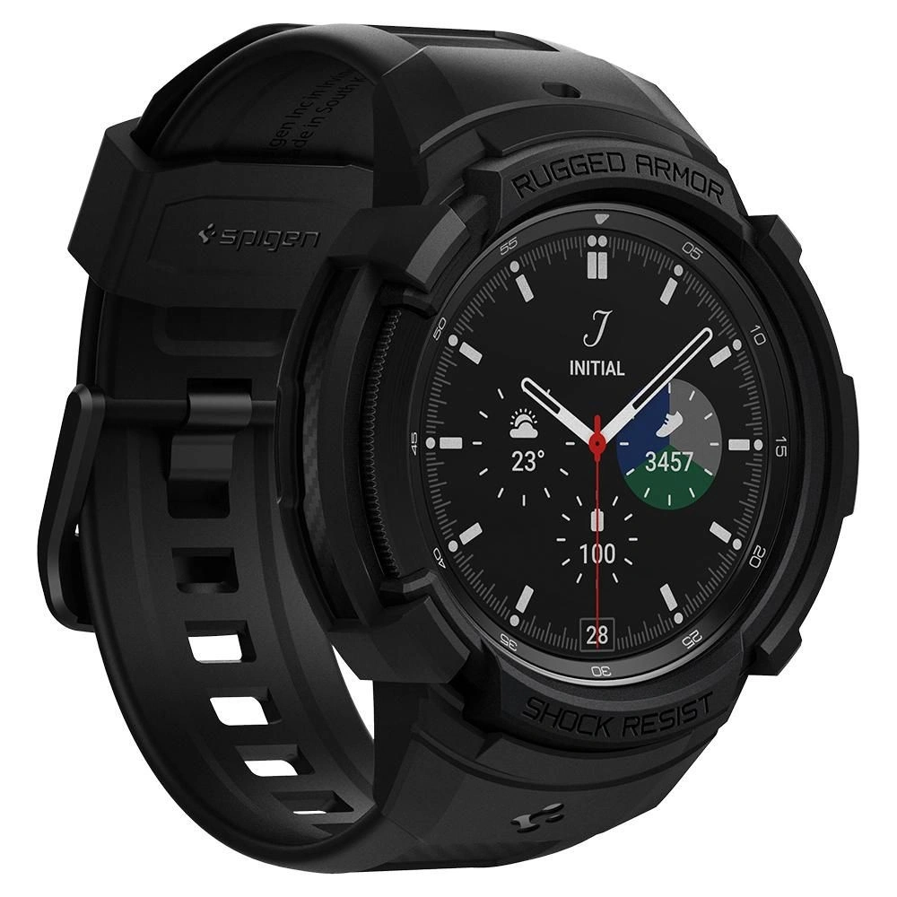 Hurtownia GSM - Pasek Spigen Rugged Armor Pro Samsung Galaxy Watch 4 Classic 46mm Matte Black - SPN1958BLK - {ean13} - Hurt