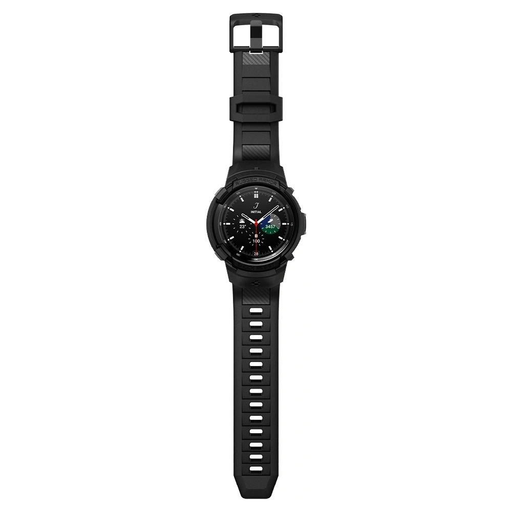 Hurtownia GSM - Pasek Spigen Rugged Armor Pro Samsung Galaxy Watch 4 Classic 46mm Matte Black - SPN1958BLK - {ean13} - Hurt