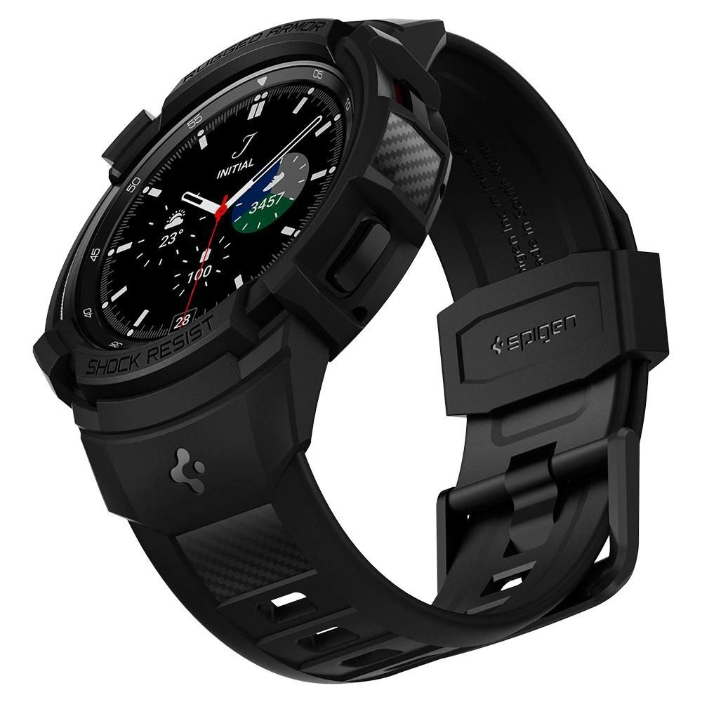 Hurtownia GSM - Pasek Spigen Rugged Armor Pro Samsung Galaxy Watch 4 Classic 46mm Matte Black - SPN1958BLK - {ean13} - Hurt