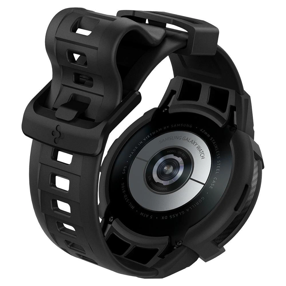 Wholesale Belt Spigen Rugged Armor Pro Samsung Galaxy Watch 4 Classic 46mm Matte Black - SPN1958BLK - {ean13} - Hurt