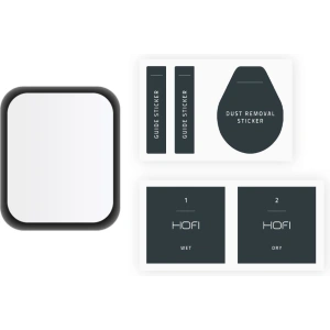 Szkło hybrydowe Hofi Hybrid Pro+ Apple Watch 4/5/6/7/8/9/SE 44/45mm Black