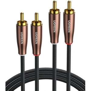 Wholesale UGREEN AV199 2x RCA (Cinch) to 2x RCA (Cinch) Extension Cable 2m - UGR1057 - {ean13} - Hurt