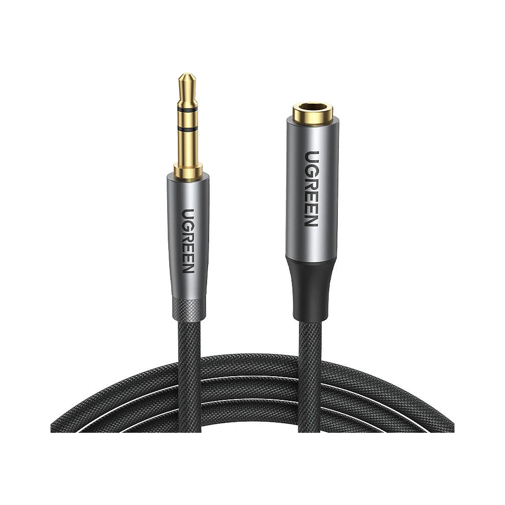 Hurtownia GSM - UGREEN AV190 Przedłużacz audio AUX jack 3.5mm, 2m (czarny) - UGR1071BLK - {ean13} - Hurt
