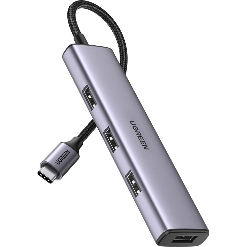 Hurtownia GSM - Adaptér 4w1 UGREEN CM473 Hub USB-C na 4x USB 3.0 (šedý) - UGR1075GRY - {ean13} - Hurt