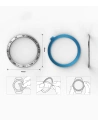 Wholesale Ringke Bezel Ring Samsung Galaxy Gear S3/Watch 46mm Aluminium Silver - RGK827ASLV - {ean13} - Hurt