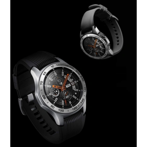 Nakładka na tachymetr Ringke Samsung Galaxy Gear S3/Watch 46mm Aluminium Silver