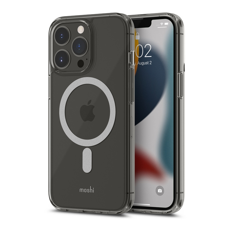 Hurtownia Moshi - 4711064645002 - MOSH204CL - Etui Moshi Arx Clear Apple iPhone 13 Pro MagSafe (Crystal Clear) - B2B homescreen