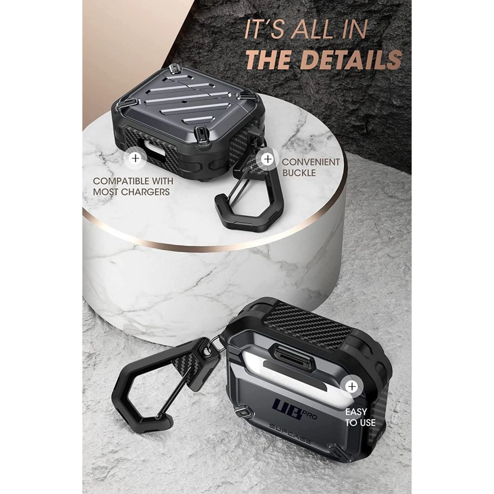 Hurtownia GSM - Etui Supcase Unicorn Beetle Pro Apple AirPods 3 Black - SPC217BLK - {ean13} - Hurt