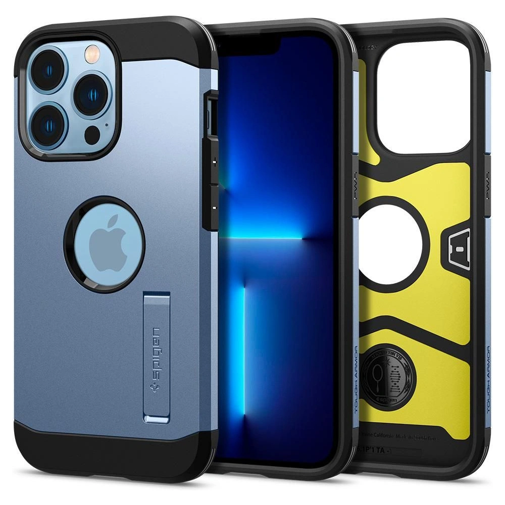 Hurtownia GSM - Etui Spigen Tough Armor Apple iPhone 13 Pro Max Sierra Blue - SPN1964BLU - {ean13} - Hurt