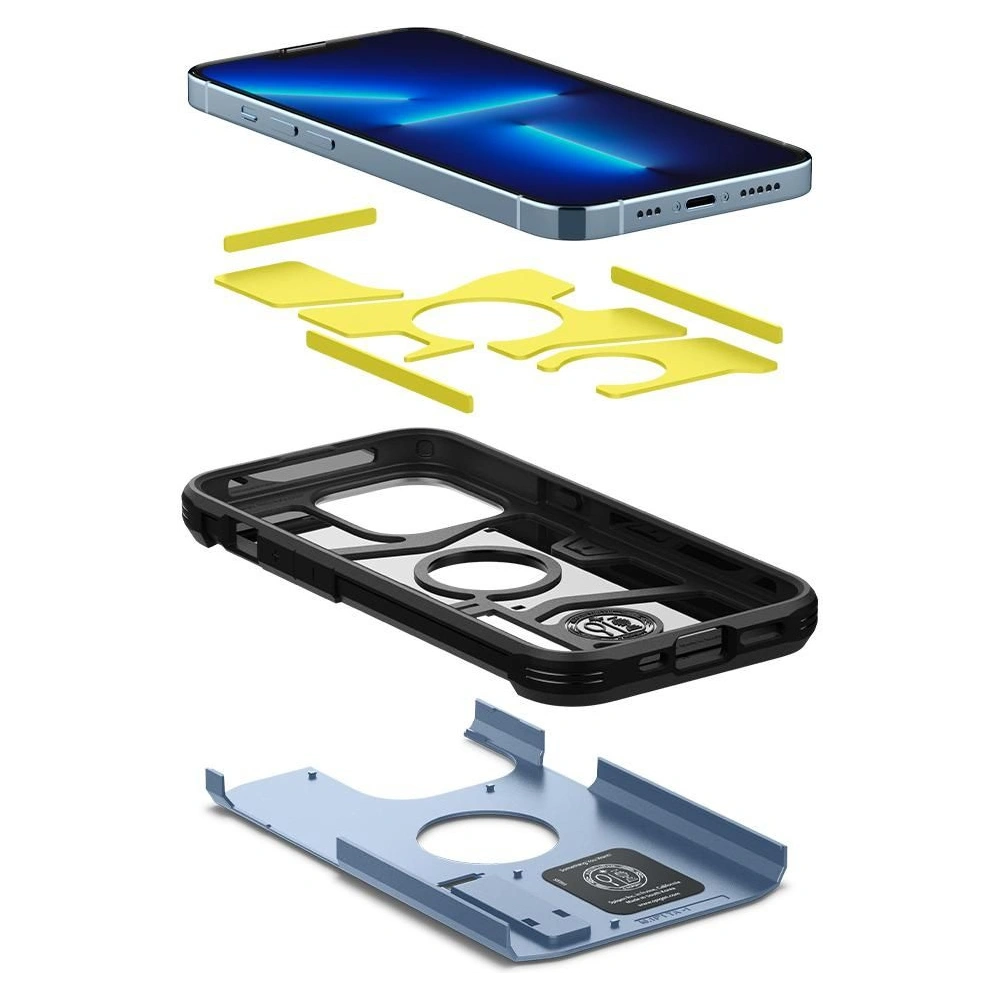 Hurtownia GSM - Etui Spigen Tough Armor Apple iPhone 13 Pro Max Sierra Blue - SPN1964BLU - {ean13} - Hurt