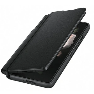 Hurtownia GSM - Etui Samsung Galaxy Z Fold 3 EF-FF92PCBEGEE czarny/black Leather Flip Cover with Pen - SMG520BLK - {ean13} - Hurt
